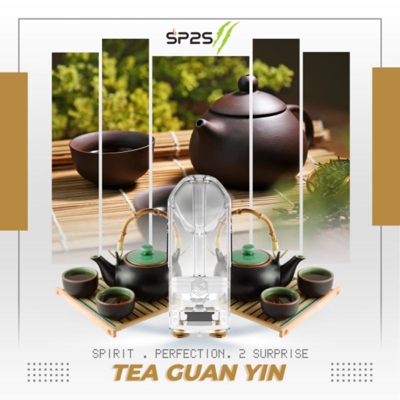 【SP2S電子煙-鐵觀音味】SP2S透明